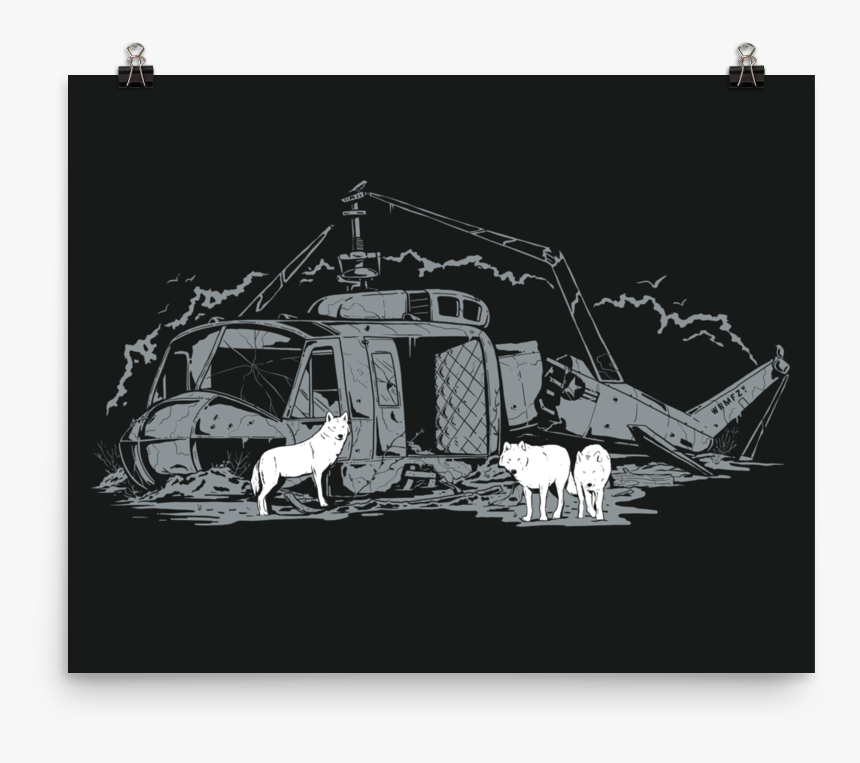 Wolf Den - Helicopter, HD Png Download
