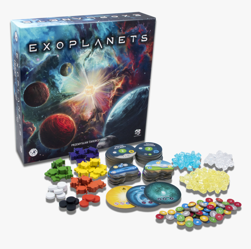 Exoplanets - Exoplanets Board Game, HD Png Download