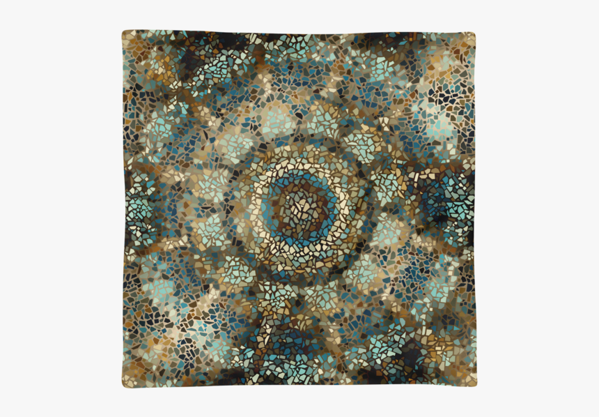 Mosaic Mandala Square Pillow Case Only, HD Png Download