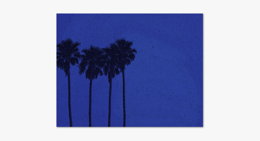 Palms At Midnight Note Card 
								data-caption 
								class - Borassus Flabellifer, HD Png Download