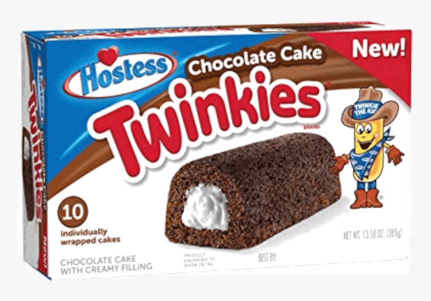 Twinkies Chocolate Cake 10 Pack - Twinkies Cioccolato, HD Png Download