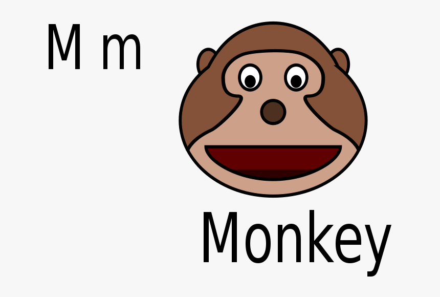 Transparent Monkey Clipart Images - Monkey Head Clipart, HD Png Download