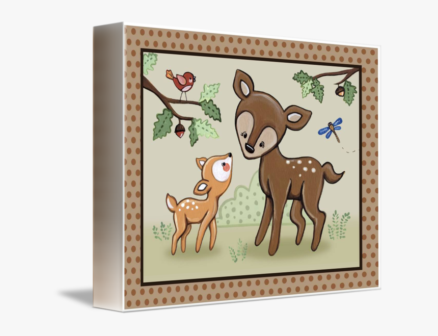Woodland Creature Nursery - Cartoon, HD Png Download