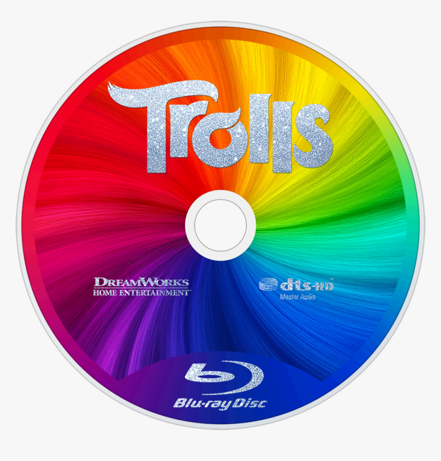 Trolls Bluray, HD Png Download