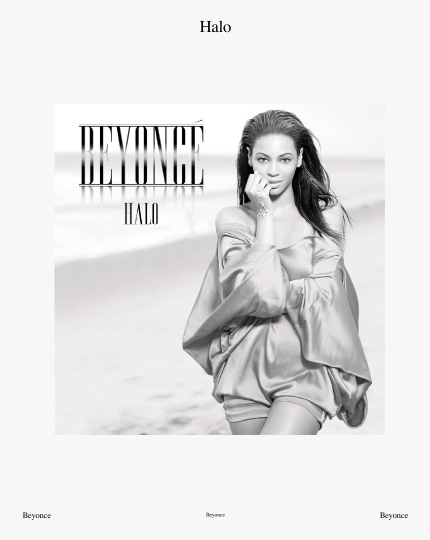 Halo Beyonce Album Cover, HD Png Download.