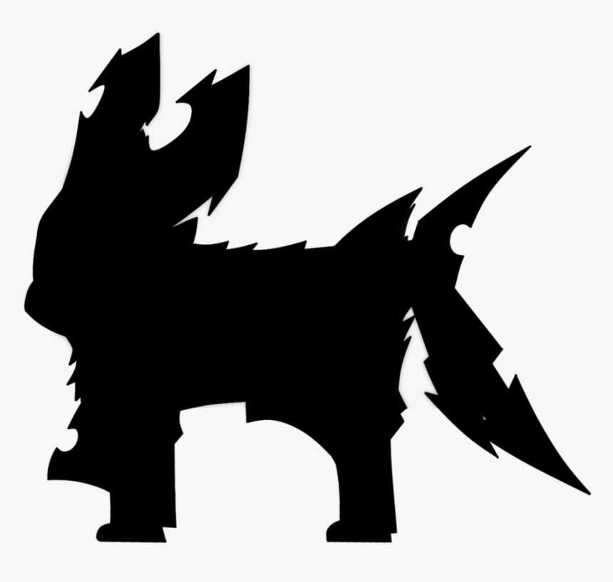 Transparent Amnesia Monster Png - Pokemon Silhouette Png, Png Download