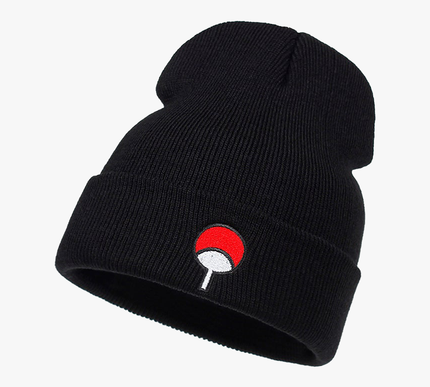 Image Of Black Uchiha Crest Beanie - Uchiha, HD Png Download