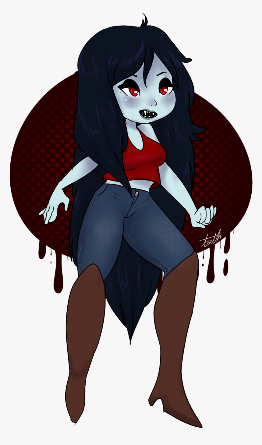 Marceline The Vampire Queen - Steven Universe Off Color Obsidian, HD Png Download