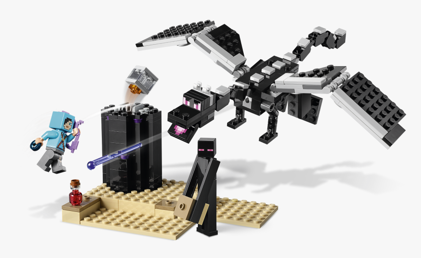Lego End Battle Minecraft, HD Png Download