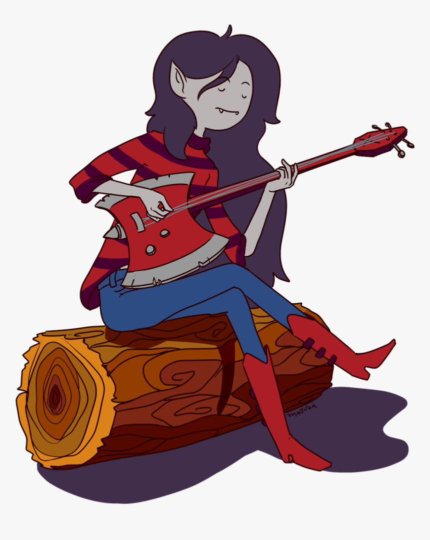 “marceline Sitting In A Trunk Playing Guitar”
 
redbubble - Cartoon, HD Png Download