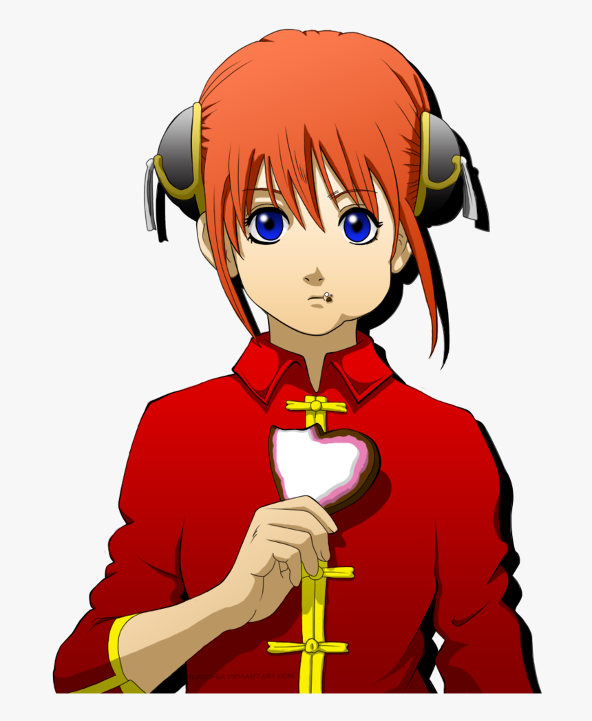 Gintama Kagura Render, HD Png Download