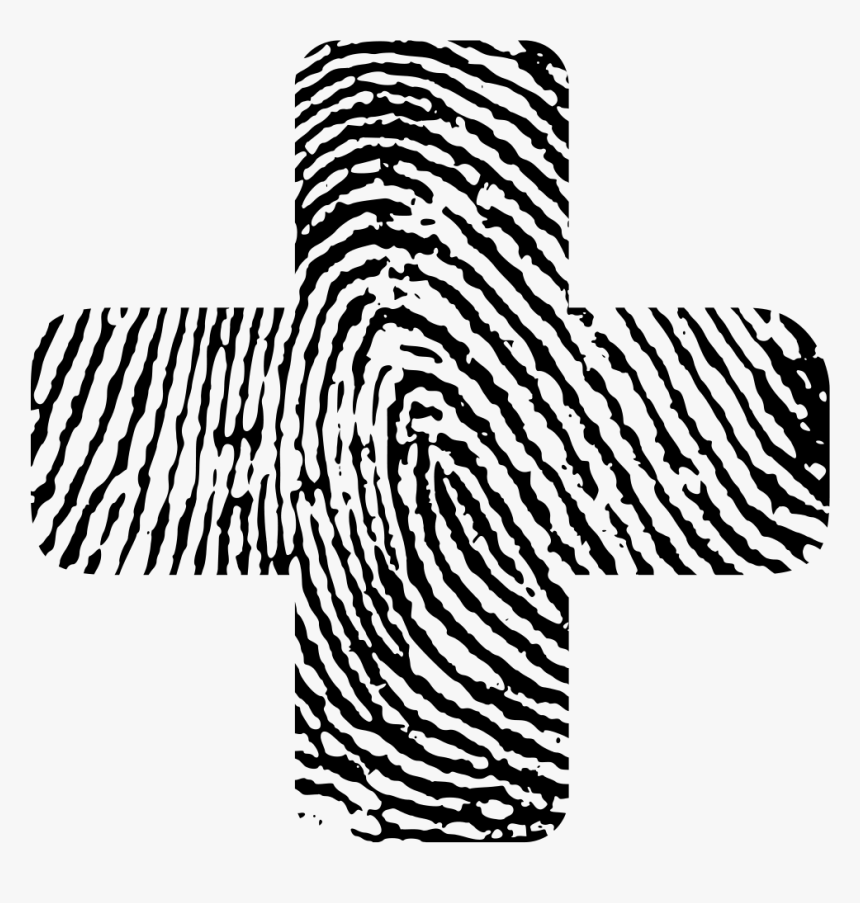 Logo - Heart Blue Fingerprint, HD Png Download