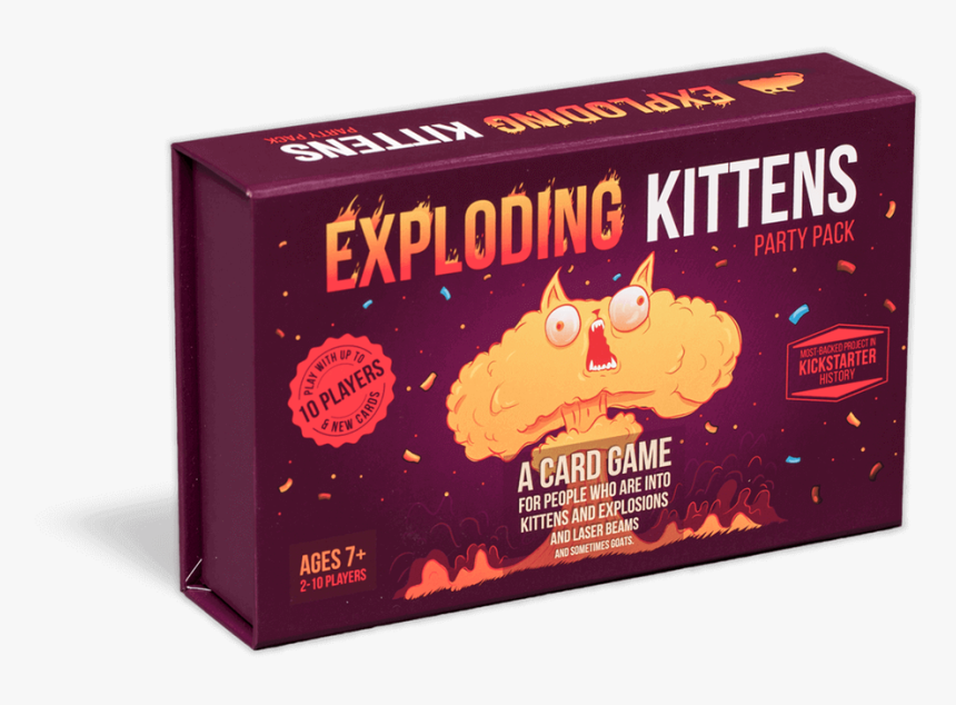 Party Pack - Many Cards In Exploding Kittens Party Pack, HD Png Download