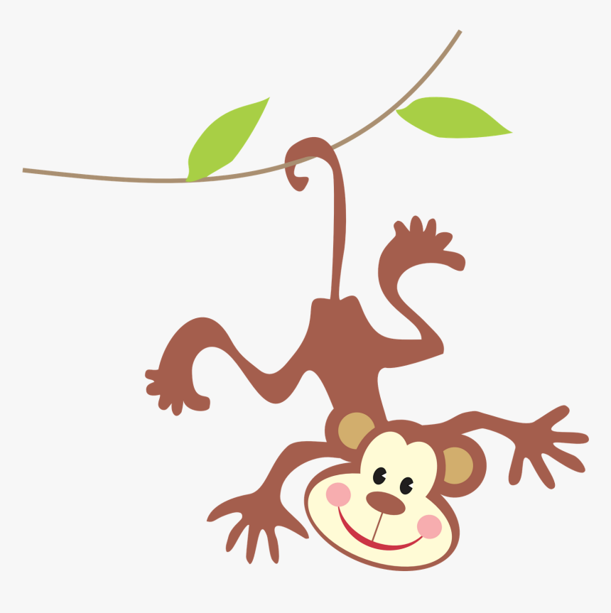 Hanging Monkey Clipart Clipart Panda Free Clipart Images - Illustration, HD Png Download