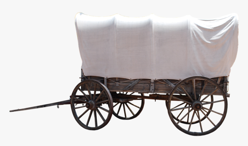 Carriage - Transparent Covered Wagon Png, Png Download