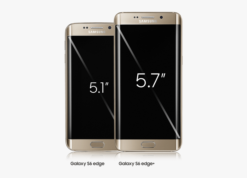 Galaxy S6 Edge In Gold Platinum - خلفيات سامسونج اج بلس, HD Png Download
