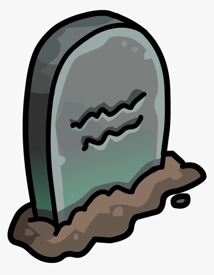 Headstone Png - Headstone - Cartoon Gravestone Png, Transparent Png