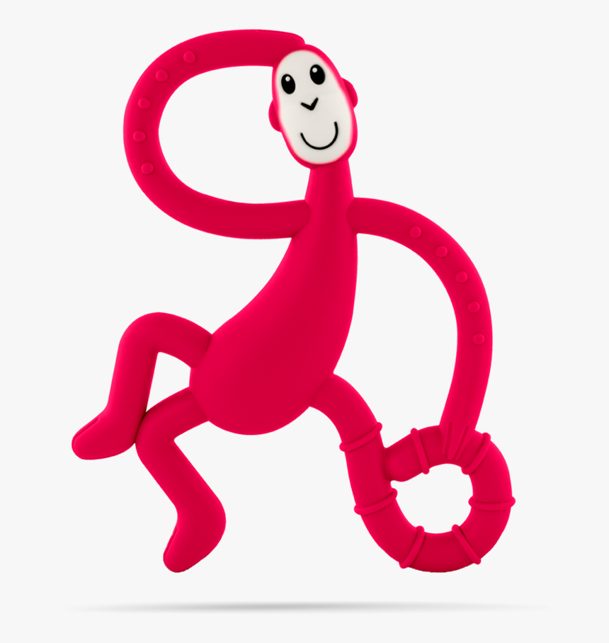 Rubine Dancing Monkey Teether - Matchstick Monkey Blå, HD Png Download