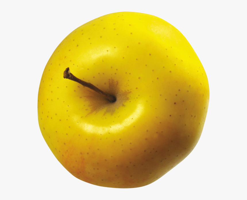 Yellow Apple Top View Png - Yellow Apple Top View, Transparent Png