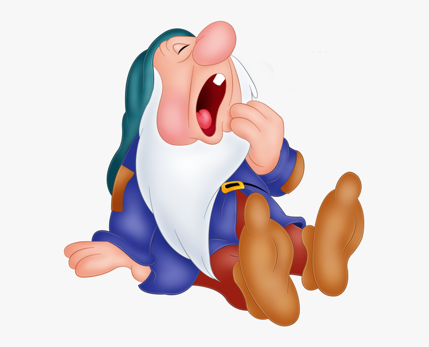 Sleepy Snow White Dwarf - Sleepy Snow White Png, Transparent Png