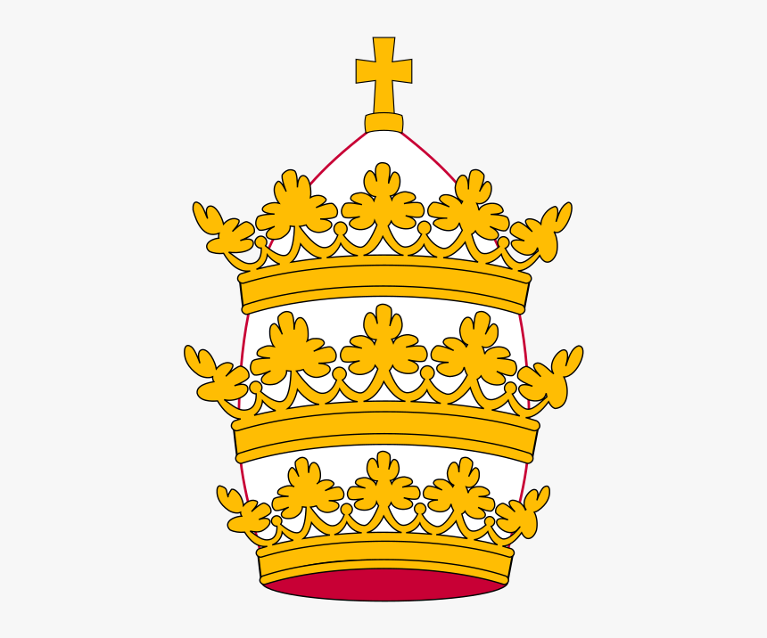 Papal Tiara Clipart, HD Png Download