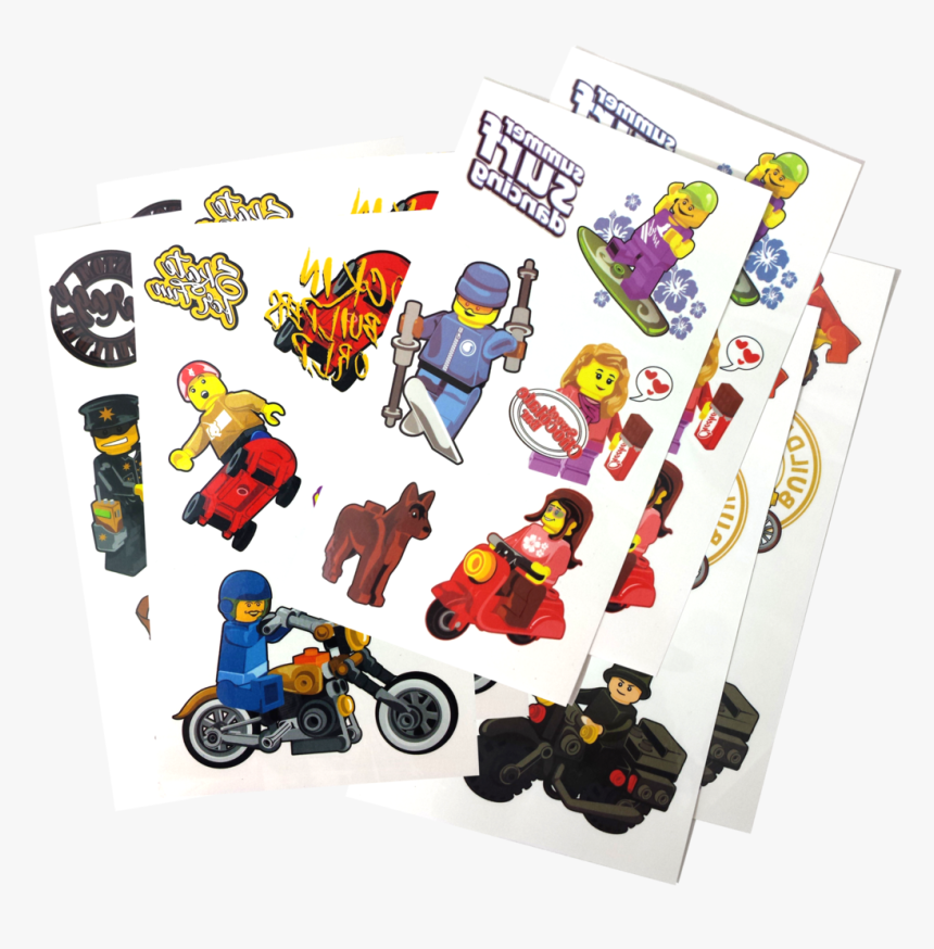 Hover To Zoom - Lego Tattoos Temporary, HD Png Download
