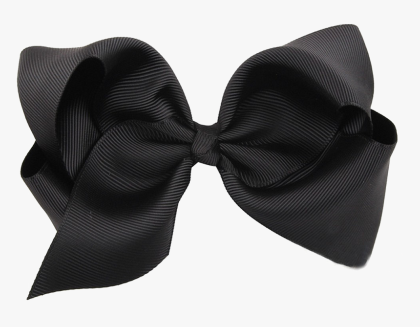 Black Bow Ribbon Transparent Image - Black Bow Ribbon Png, Png Download