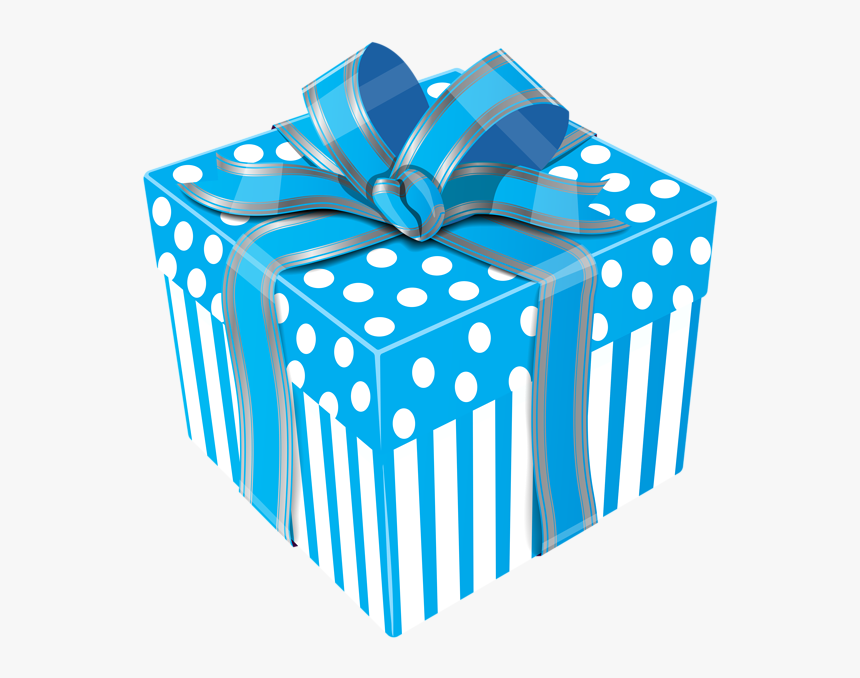 Party-favor - Blue Gift Box Png, Transparent Png