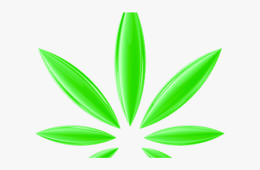 Marijuana Clipart Daun - Cannabis, HD Png Download