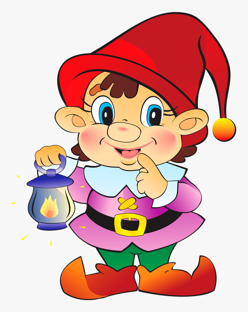 Drawing Dwarves Seven Dwarfs - Christmas Dwarf Clipart, HD Png Download