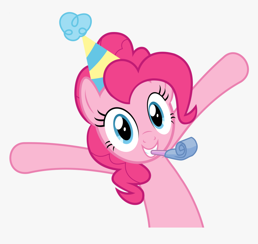 Party Favor Pinkie By Takua770 On Clipart Library - Mlp Pinkie Pie Party, HD Png Download