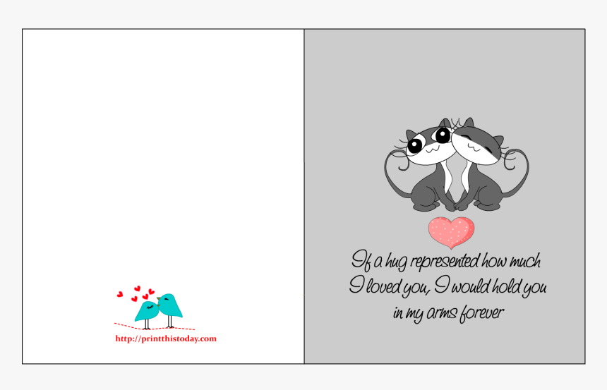 Love Quotes On Cards, HD Png Download