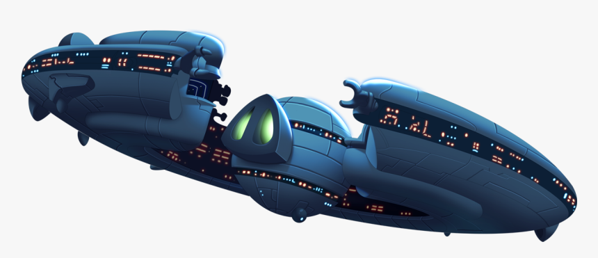 Spaceship Png Clipart - Transparent Background Space Ship Png, Png Download