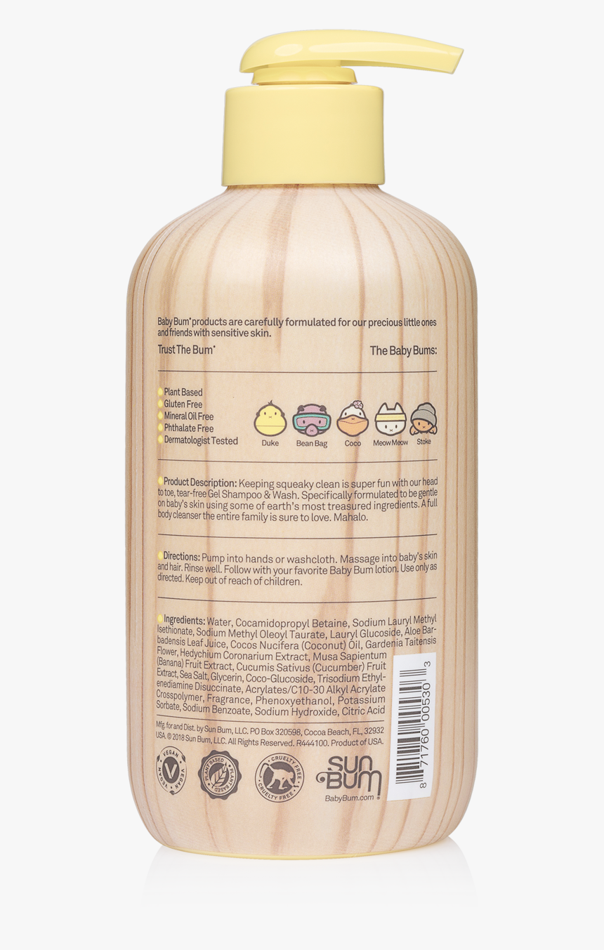 Sun Bum Shampoo, HD Png Download