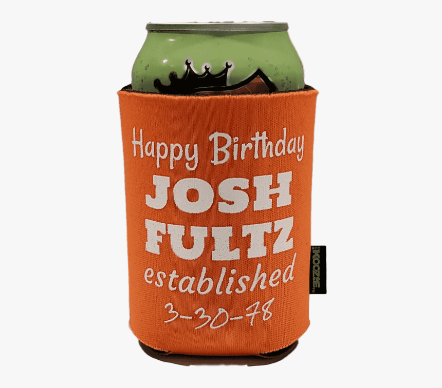 Happy Birthday Koozie - Beer Bottle, HD Png Download