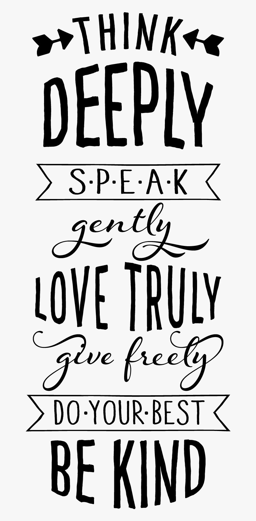 Picsart Text Transparent - Kind And Do Your Best, HD Png Download