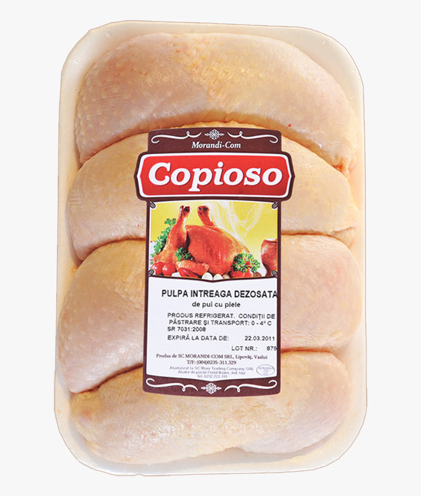 Whole Boneless Chicken Legs With Skin - Ferma Morandi Vaslui, HD Png Download