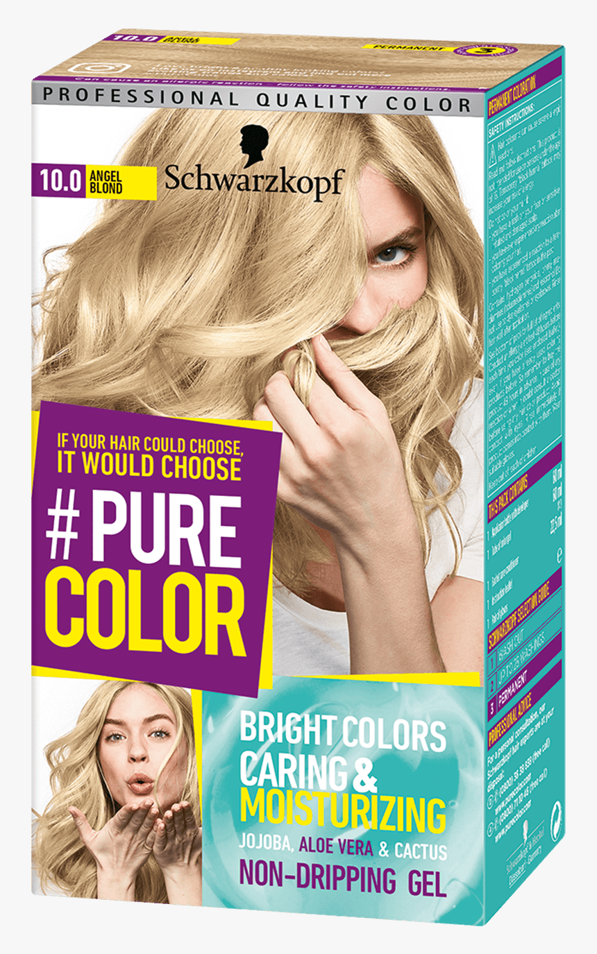 Pure Color Com Baseline 10 0 Angel Blond - Schwarzkopf Pure Color Blond, HD Png Download