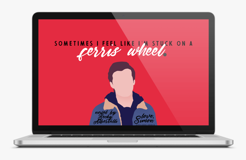Love Simon Vs The Homo Sapiens Agenda Ferris Wheel - Love Simon Sometimes I Feel Like Im Stuck On A Ferris, HD Png Download