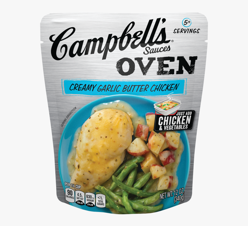 Campbell's Garlic Butter Chicken Sauce, HD Png Download