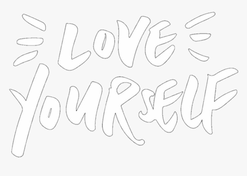 #love #loveyourself #white #words #quote #whitetheme - Icon Overlays Cool, HD Png Download