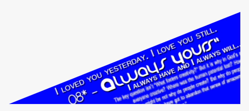 Png Text Effects - Majorelle Blue, Transparent Png