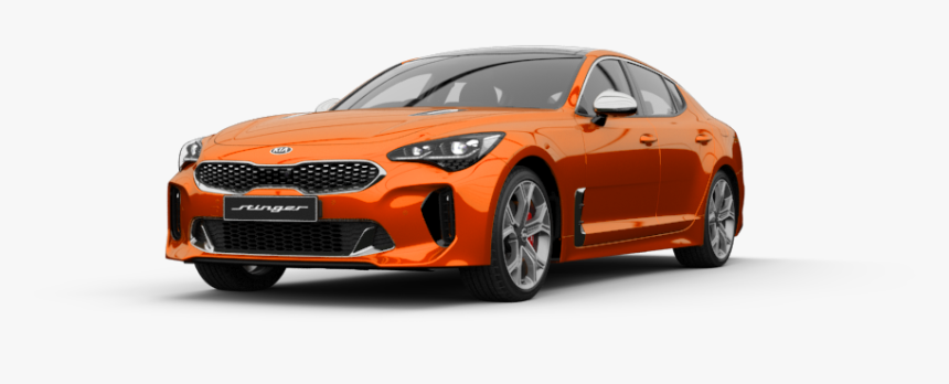 Neon Orange - Kia Stinger Neon Orange, HD Png Download