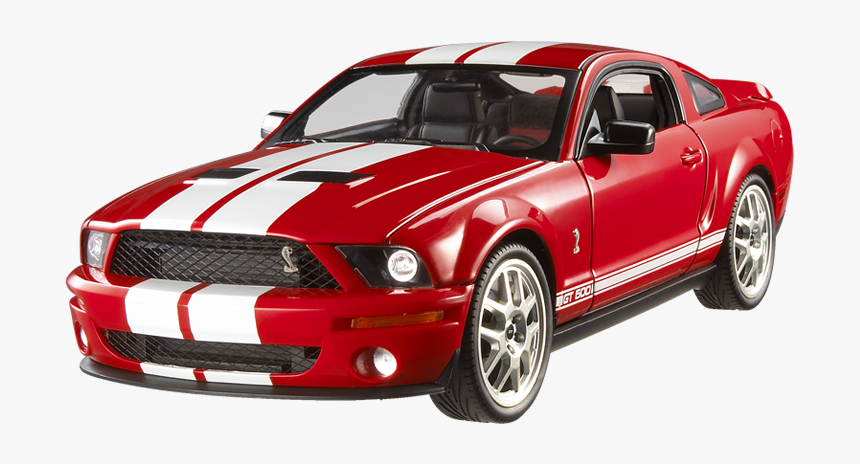 Mustang Shelby Red And White, HD Png Download