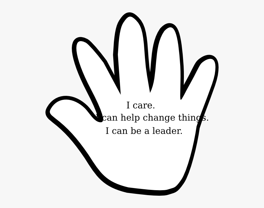 High Five Clipart Black And White, HD Png Download