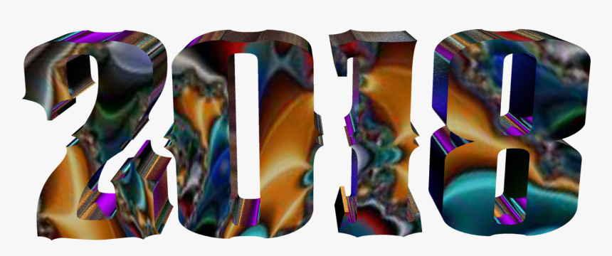 Download 2018 Happy New Year Png Hd, Transparent Png