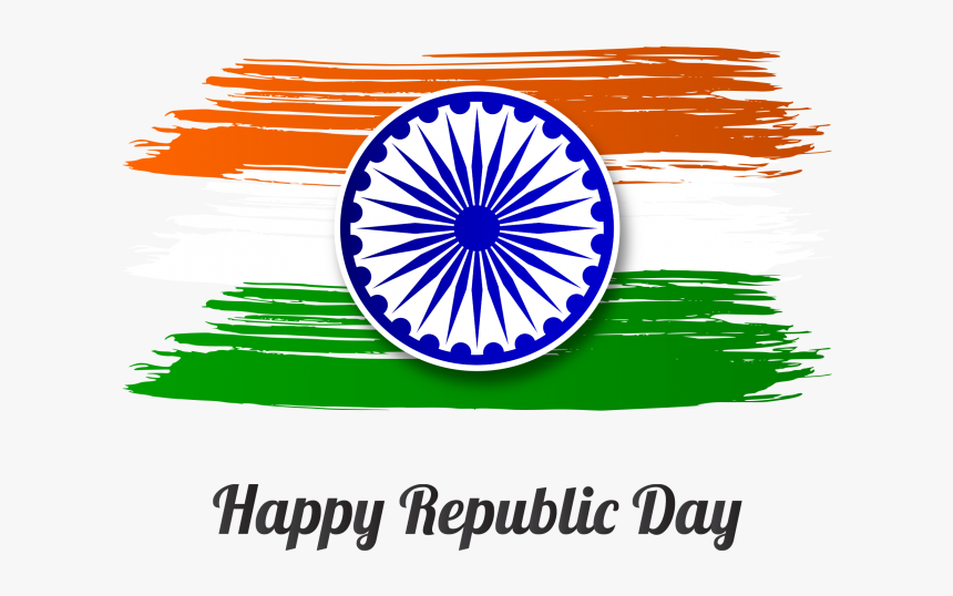 Happy Republic Day Transparent Png Free Download Searchpng - 70th Republic Day Of India, Png Download