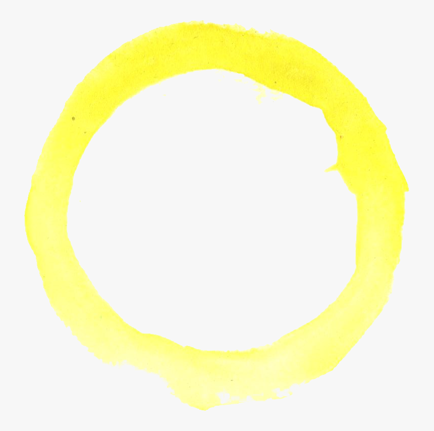 Transparent Yellow Circle - Circle, HD Png Download