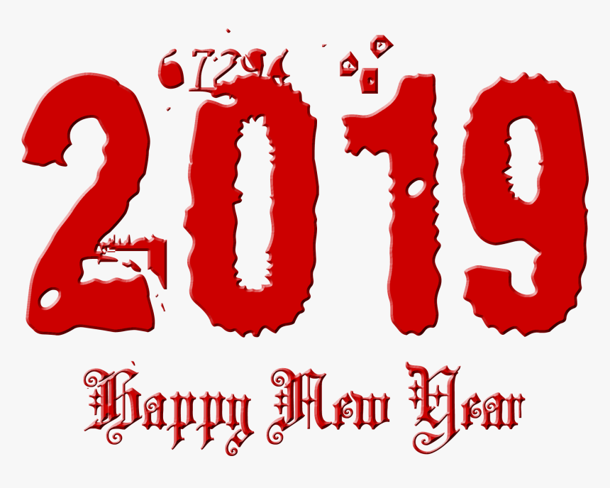 2019 Happy New Year, HD Png Download
