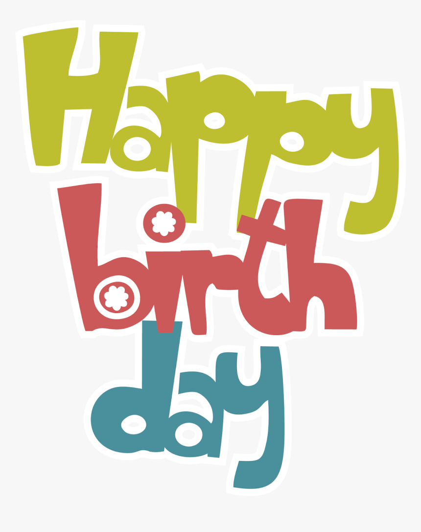 Giraffe Cartoon Happy Birthday, HD Png Download